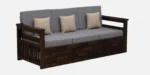 Mayson Upholstered 3 Seater Sofa in Grey - Image 4