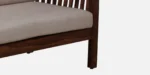 Aura Modern Wooden 3 Seater Sofa with Cushioned Seating - Image 7