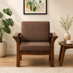 Weston Contemporary Single Seater Sofa with Plush Cushioning and Elegant Design
