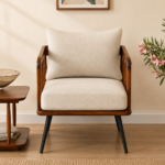 Verona Luxury Fabric Accent Sofa for Stylish Living Room Interiors