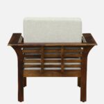 Harper Modern Fabric 1 Seater Sofa with Superior Comfort and Contemporary Appeal - Image 2
