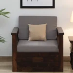 Camden Premium Fabric Single Seater Sofa - Image 7