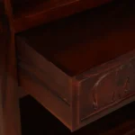 Pancham Solid Sheesham Wood Bookshelf in Honey Natural Finish - Image 4