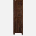Vistar Solid Sheesham Wood Bookshelf in Antique Teak Finish - Image 5