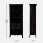 Aaranya Sheesham Wooden Bookshelf - Image 3