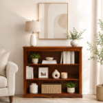Vanika Natural Finish Bookshelf