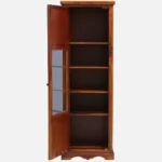 Ishaan Sheesham Wood Library Bookshelf In Walnut Finish - Image 3