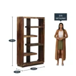 Reyansh Sheesham Wood Bookshelf - Image 3