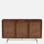 Kiara Sheesham Wood Display Cabinet In Walnut Finish - Image 9