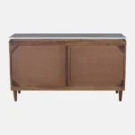 Avni Solid Sheesham Wood Utility Cabinet In Natural Finish - Image 10