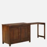 Valencia Solid Wood Storage Cabinet in Walnut Finish - Image 13