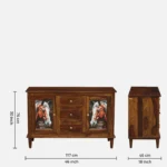 Maple Ridge Elegant Multi Utility Cabinet - Image 5