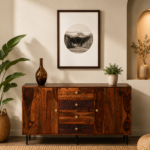 Willow Oak Luxury Wooden Home Cabinet