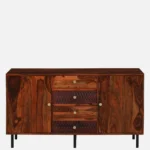 Willow Oak Luxury Wooden Home Cabinet - Image 3