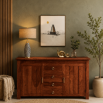Walnut Grove Elegant Multi Purpose Cabinet Unit
