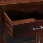 Large Wooden Crockery Cabinet with Drawers - Image 12