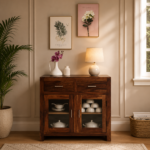 Handcrafted Wooden Crockery Cabinet