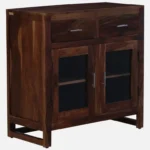 Handcrafted Wooden Crockery Cabinet - Image 6