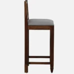 Jranton Wooden Bar Stools in Rustic Honey Finish (Set of 2) - Image 5
