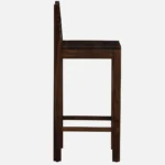 Hrivon Wooden Bar Stools in Classic Walnut Finish (Set of 2) - Image 7