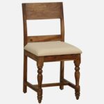 Furniture Tile Solid Sheesham Wood 6 Seater Dining Table Set with Cushioned Bench & Chairs | Premium Handcrafted Wooden Dining Furniture - Image 3