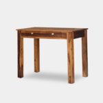 Wooden Galaxy Rosewood Study Desk with 2 Drawer – Brown Finish - Image 2