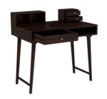Wooden Galaxy Rosewood Study Desk with 3 Drawer – Brown Finish - Image 5