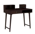 Wooden Galaxy Rosewood Study Desk with 3 Drawer – Brown Finish - Image 7