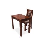 Wooden Galaxy Rosewood Study Desk with a Practical Work Surface – Brown Finish