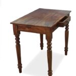Wooden Galaxy Rosewood Study Desk with a Practical Work Surface – Brown Finish