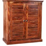 Wooden Galaxy Wood Shoe Storage Bench with 4 Tier (Style 7) – Premium Quality - Image 3