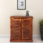 Wooden Galaxy Wood Shoe Storage Bench with 4 Tier (Style 7) – Premium Quality - Image 4