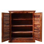 Wooden Galaxy Wood Shoe Storage Bench with 4 Tier (Style 7) – Premium Quality - Image 7
