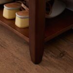 Wooden Galaxy Wood Shoe Storage Bench with 3 Tier (Style 01) - Image 5