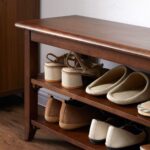 Wooden Galaxy Wood Shoe Storage Bench with 3 Tier (Style 01) - Image 4