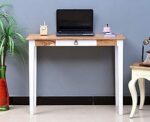 Wooden Galaxy Rosewood Study Desk with a Practical Work Surface – Brown Finish