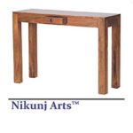 Wooden Galaxy Solid Sheesham Wood Study Desk with a Practical Work Surface - Image 2
