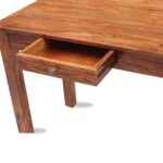 Wooden Galaxy Rosewood Study Desk with a Practical Work Surface – Brown Finish - Image 5