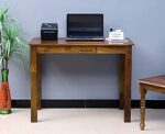 Wooden Galaxy Rose Wood Study Desk with a Practical Work Surface - Image 2