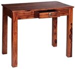 Wooden Galaxy Rosewood Study Desk with a Practical Work Surface – Brown Finish - Image 2