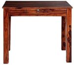 Wooden Galaxy Rosewood Study Desk with a Practical Work Surface – Brown Finish