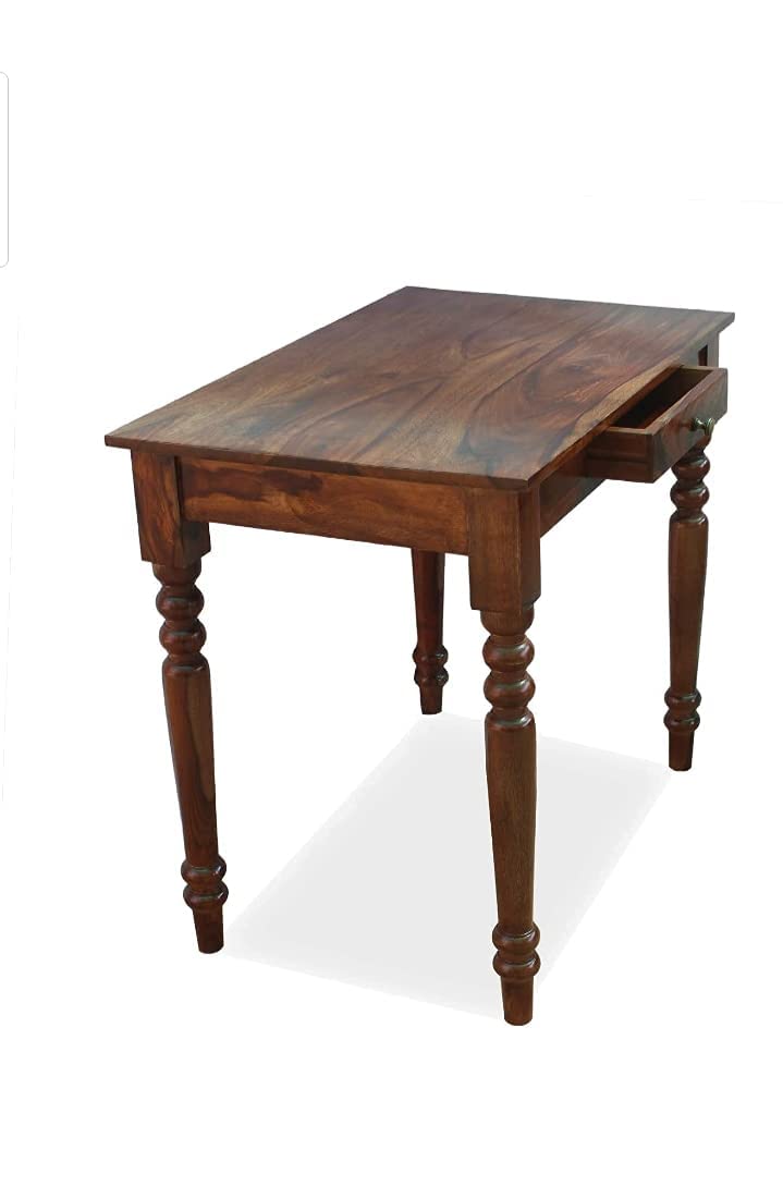 41E0C3LmP9L-1.jpg Wooden Galaxy Rosewood Study Desk with 1 Drawer (Color 2) – Premium Quality - Image 1