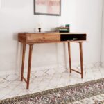 Wooden Galaxy Solid Sheesham Wood Study Desk with a Practical Work Surface