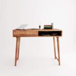 Wooden Galaxy Solid Sheesham Wood Study Desk with a Practical Work Surface - Image 2