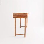 Wooden Galaxy Solid Sheesham Wood Study Desk with a Practical Work Surface - Image 4