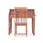 Wooden Galaxy Rosewood Study Desk with a Practical Work Surface – Brown Finish - Image 2