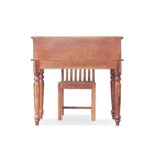 Wooden Galaxy Rosewood Study Desk with a Practical Work Surface – Brown Finish - Image 4