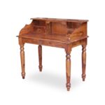 Wooden Galaxy Rosewood Study Desk with a Practical Work Surface – Brown Finish - Image 5