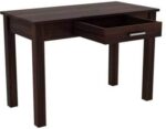 Wooden Galaxy Rosewood Study Desk with a Practical Work Surface – Brown Finish - Image 4