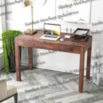 Wooden Galaxy Rosewood Study Desk with a Practical Work Surface – Brown Finish